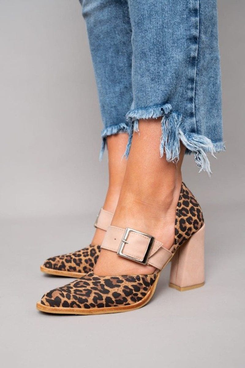Paula | Tacones Avano con estampado leopardo