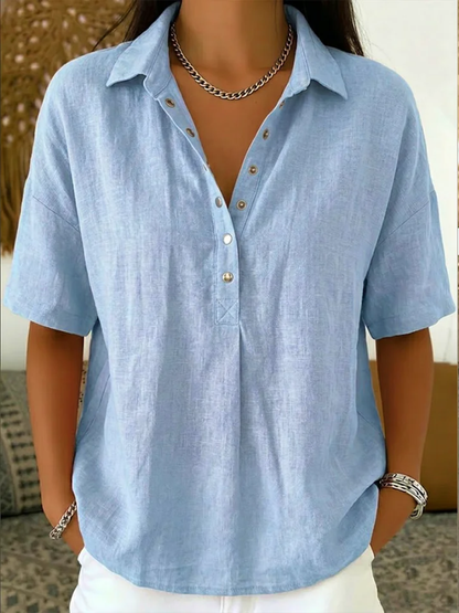 Hellen™ | Blusa con cuello