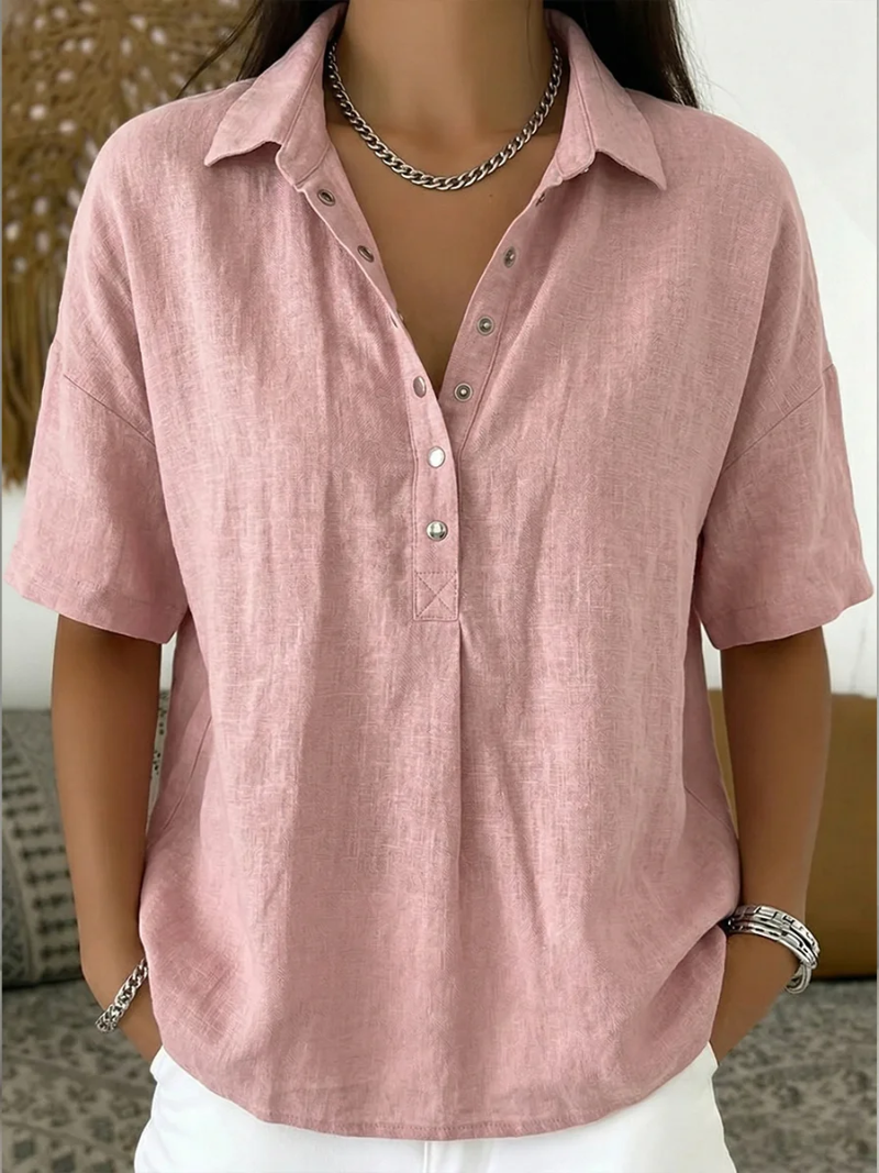 Hellen™ | Blusa con cuello