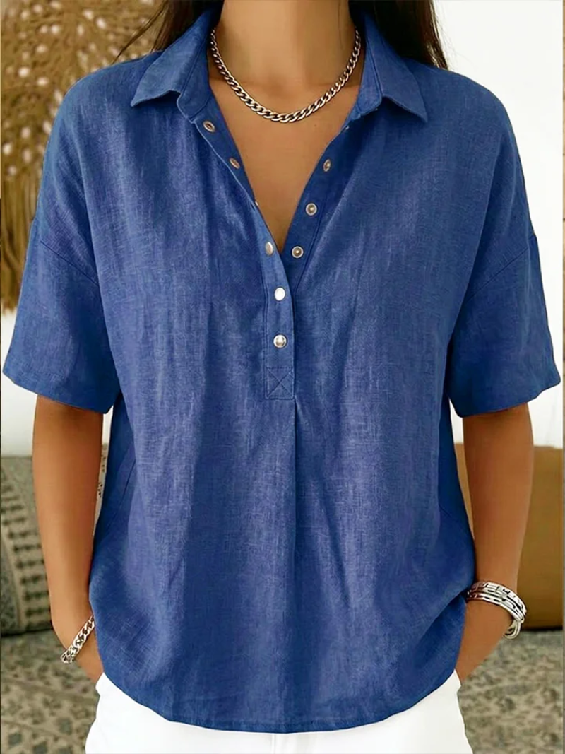 Hellen™ | Blusa con cuello