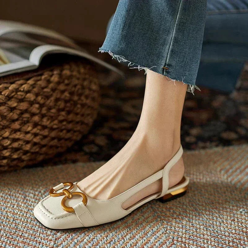 Andrea| Zapatos destalonados elegantes