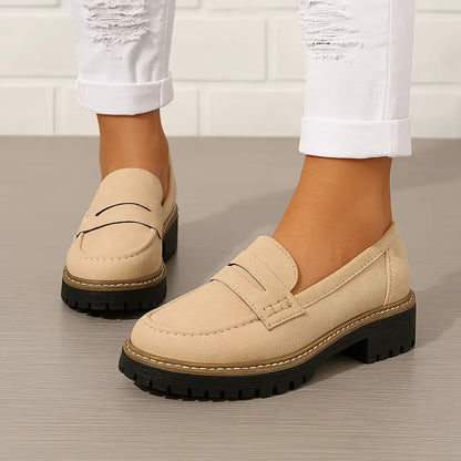 Nadia | Mocasines de ante atemporales
