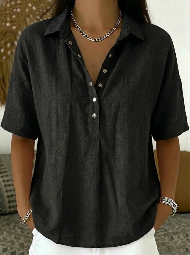 Hellen™ | Blusa con cuello