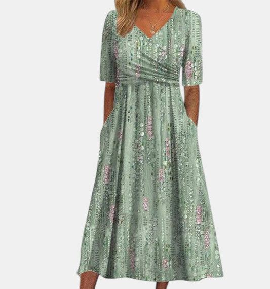 Hannah™ | Vestido de verano que disimula el abdomen