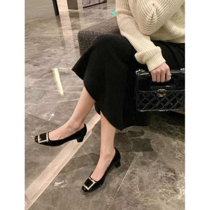 Rosa | Tacones elegantes en negro