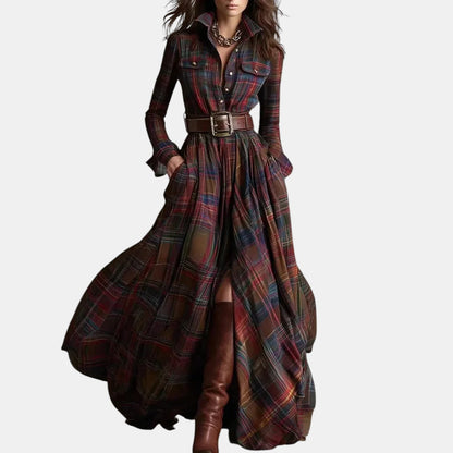 Cecilia | Sofisticado vestido maxi