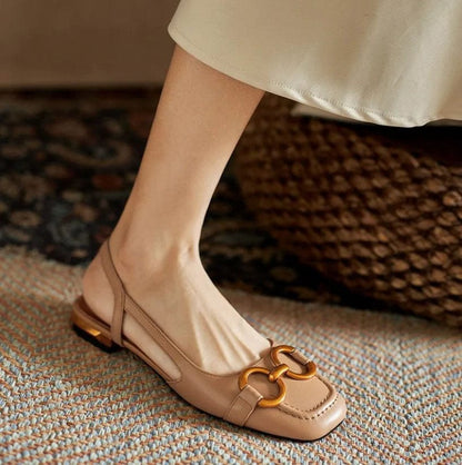 Andrea| Zapatos destalonados elegantes