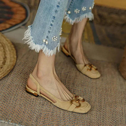 Andrea| Zapatos destalonados elegantes