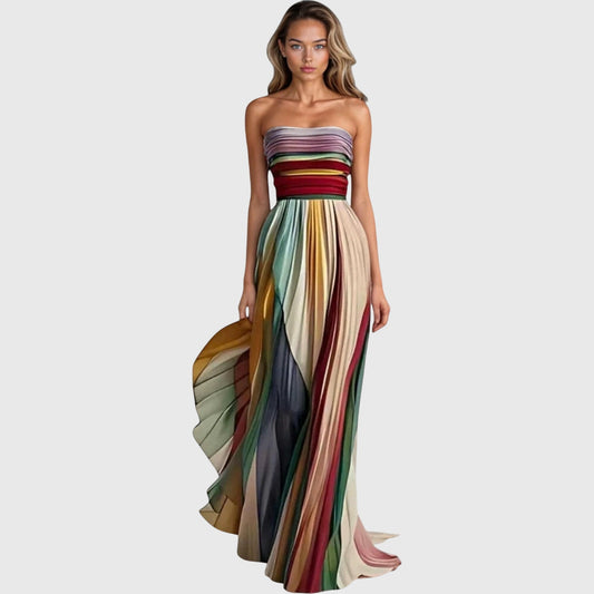 Flora - Vestido largo premium